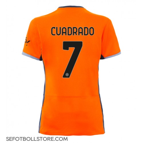 Inter Milan Juan Cuadrado #7 Replika Tredje Tröja Dam 2023-24 Kortärmad